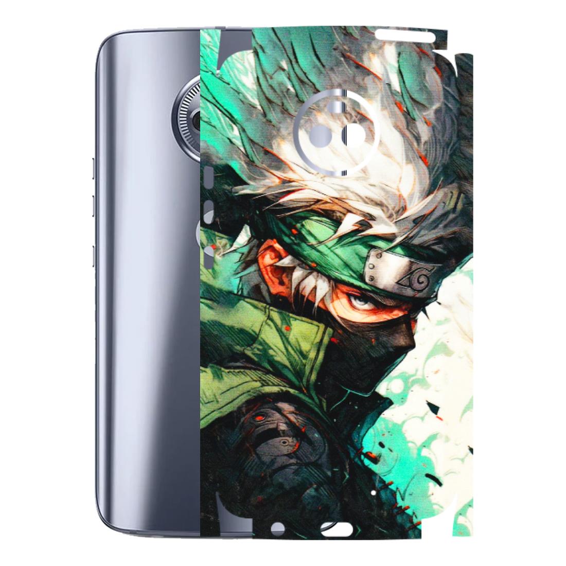 Motorola Phone Skins (All Models) - Kakashi Side Profile - 3D Embossed Finish (L-249) Motorola Moto X4