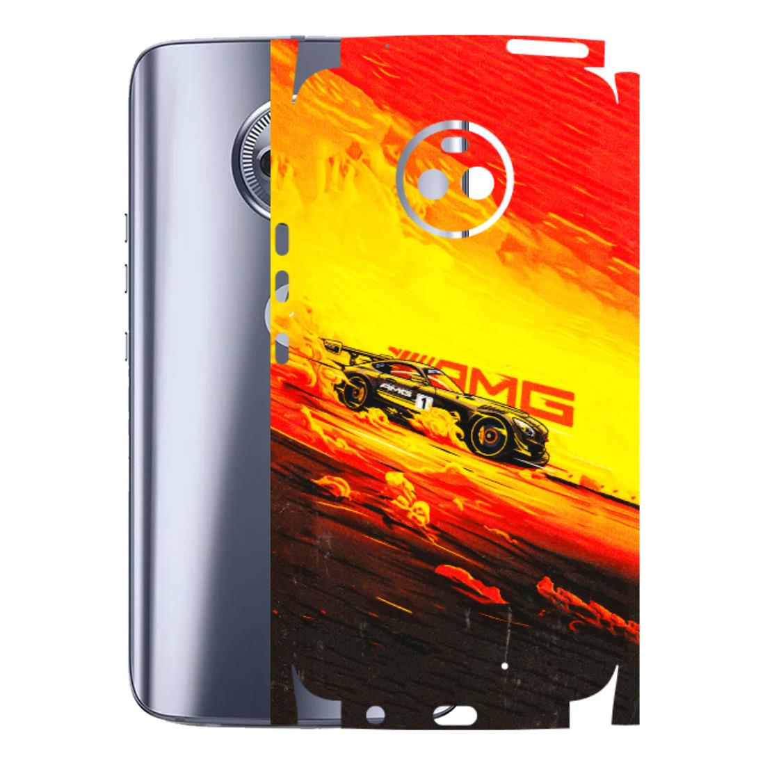 Motorola Phone Skins (All Models) - AMG Car Speed Cover - 3D Embossed Finish (L-256) Motorola Moto X4