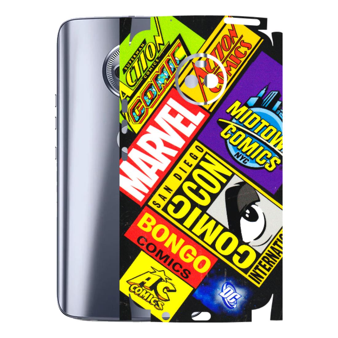 Motorola Phone Skins (All Models) - Bongo Comic Con - 3D Embossed Finish (L-325) Motorola Moto X4
