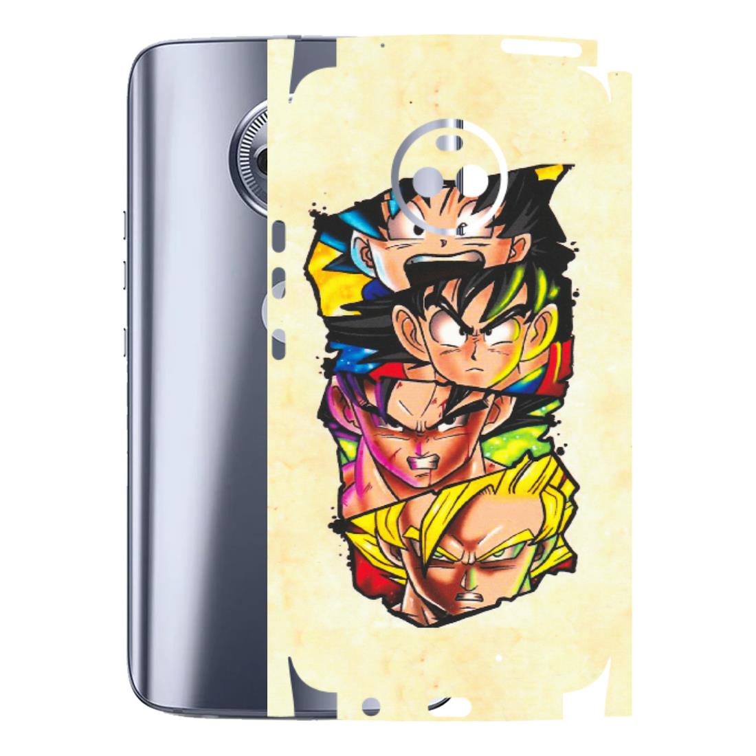 Motorola Phone Skins (All Models) - Angry Multi Anime - Matte Finish (M-113) Motorola Moto X4