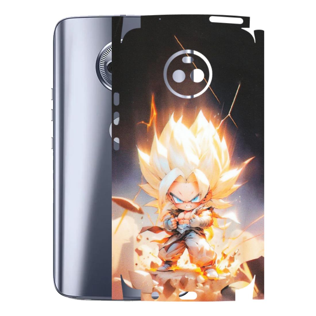 Motorola Phone Skins (All Models) - Goku Dragon Cute Anime - Matte Finish (M-131) Motorola Moto X4