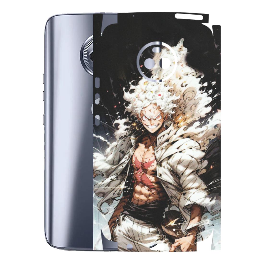 Motorola Phone Skins (All Models) - Anime Angry Classy Character - Matte Finish (M-34) Motorola Moto X4