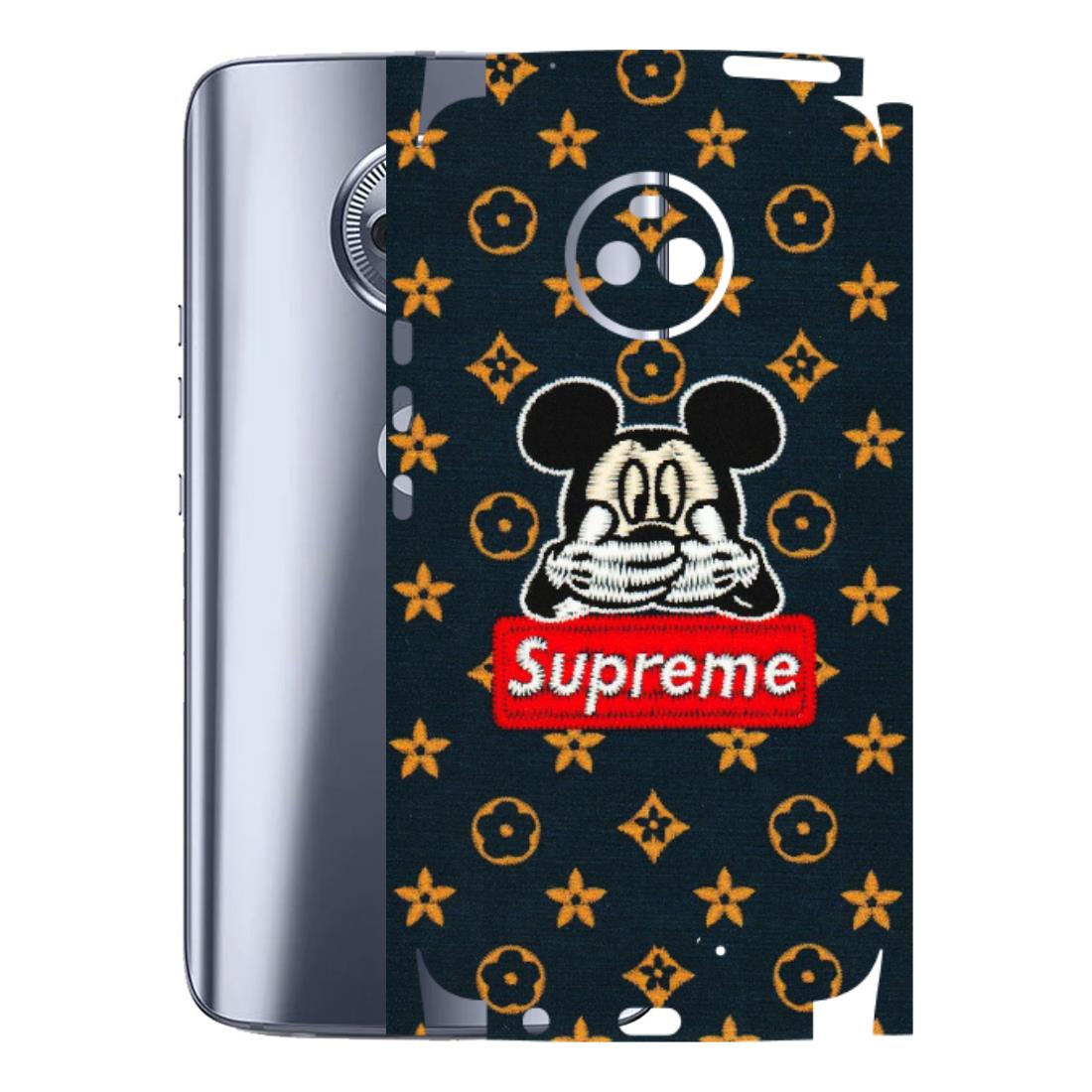 Motorola Phone Skins (All Models) - Mickey Supreme - Matte Finish (M-83) Motorola Moto X4