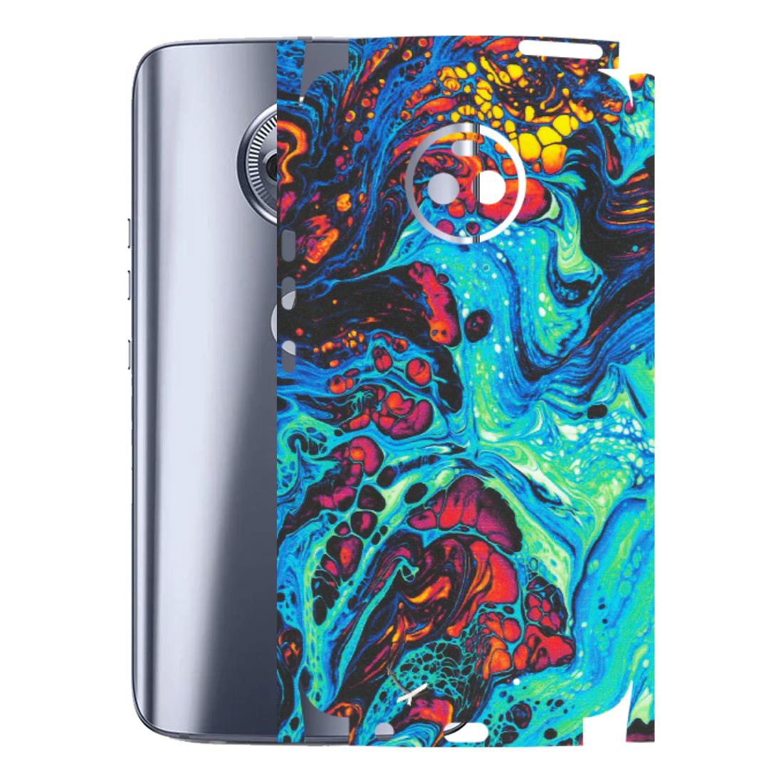 Motorola Phone Skins (All Models) - Majestic Galactic Marbel - Matte Finish (M-85) Motorola Moto X4