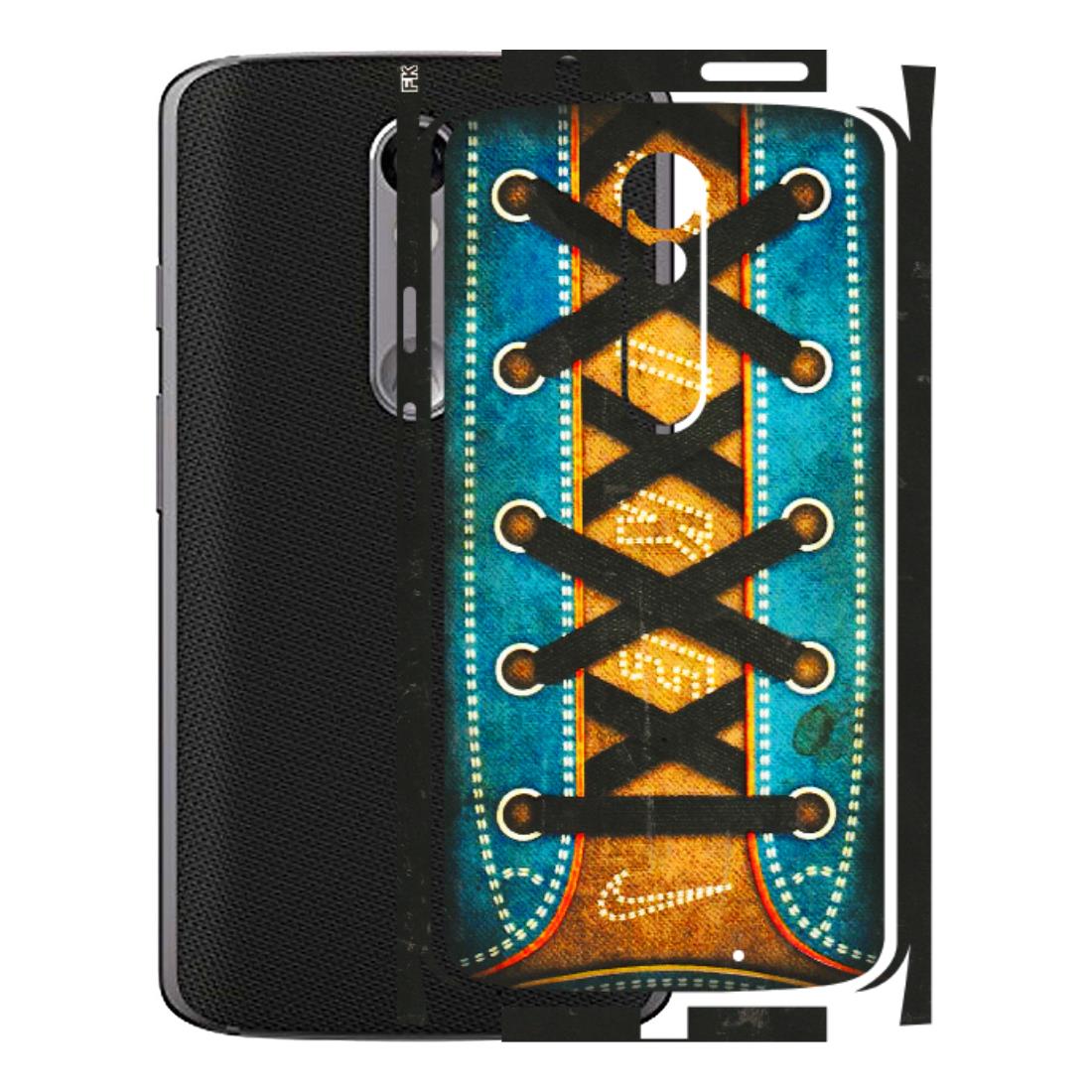 Motorola Phone Skins (All Models) - Sneakers Lover Nike - 3D Embossed Finish (L-262) Motorola Moto X Force