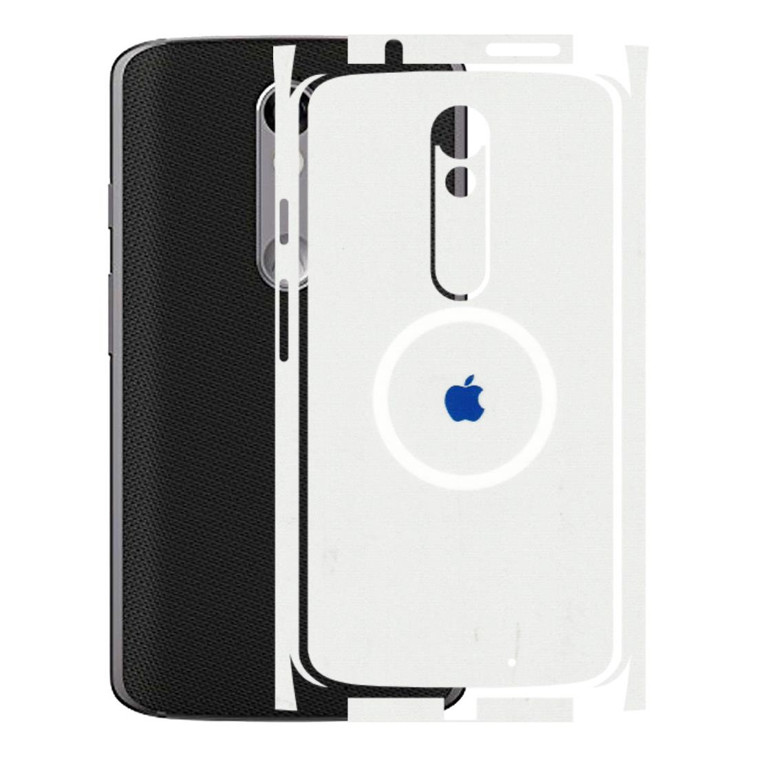 Motorola Phone Skins (All Models) - iPhone Magsafe Logo - 3D Embossed Finish (L-320) Motorola Moto X Force