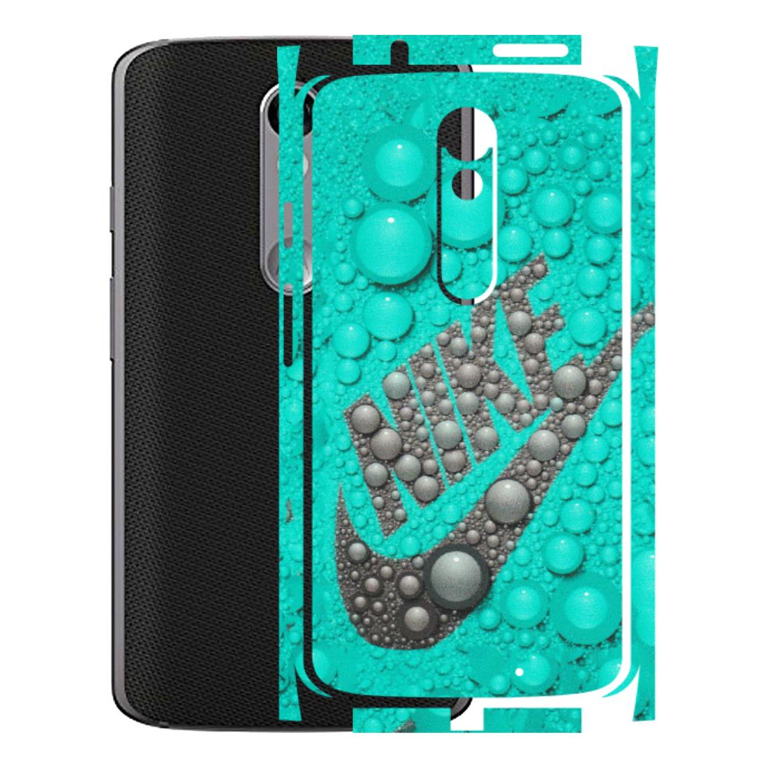 Motorola Phone Skins (All Models) - Shoe Brand Bubbles - Matte Finish (M-42) Motorola Moto X Force