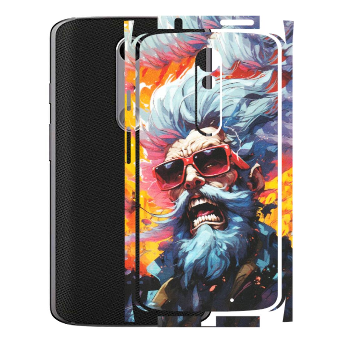 Motorola Phone Skins (All Models) - Daddy Cool Character - Matte Finish (M-43) Motorola Moto X Force