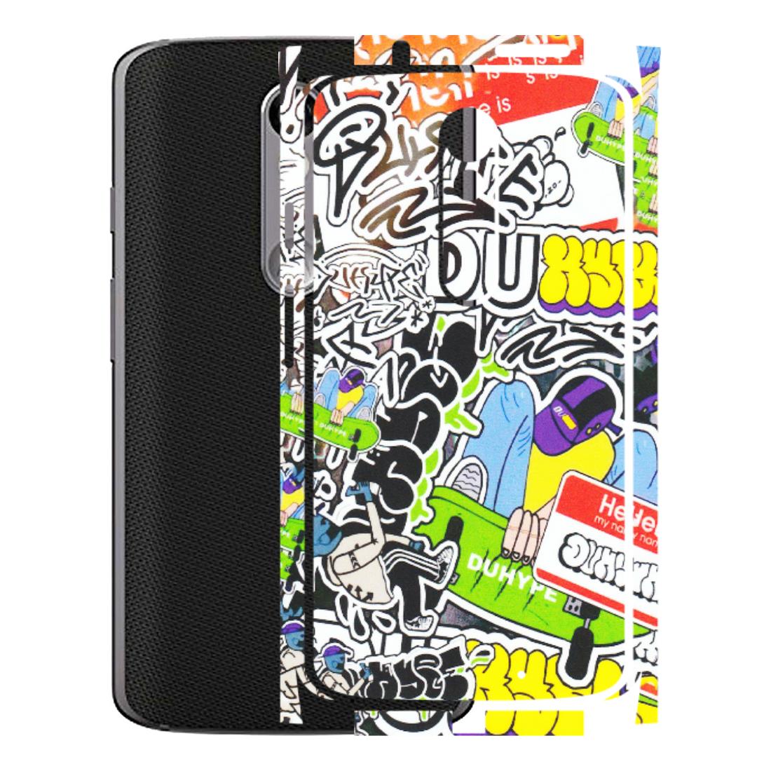 Motorola Phone Skins (All Models) - Dope Graffiti - Matte Finish (M-61) Motorola Moto X Force