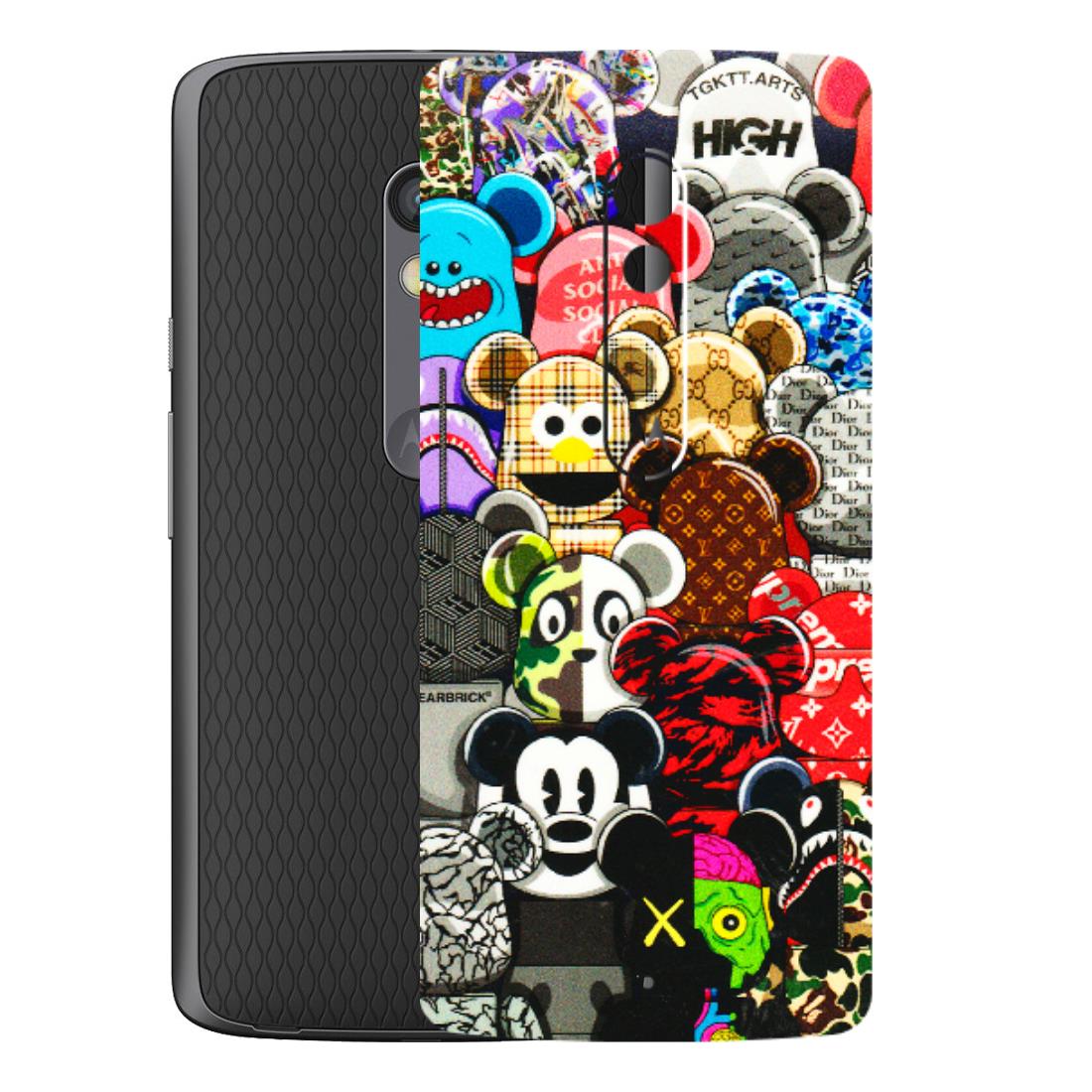 Motorola Phone Skins (All Models) - More Mickey Mouses - 3D Embossed Finish (L-118) Motorola Moto X Play