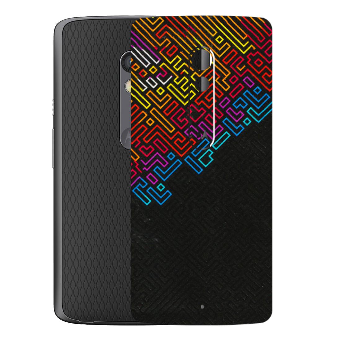 Motorola Phone Skins (All Models) - Dotme Pattern Art - 3D Embossed Finish (L-121) Motorola Moto X Play
