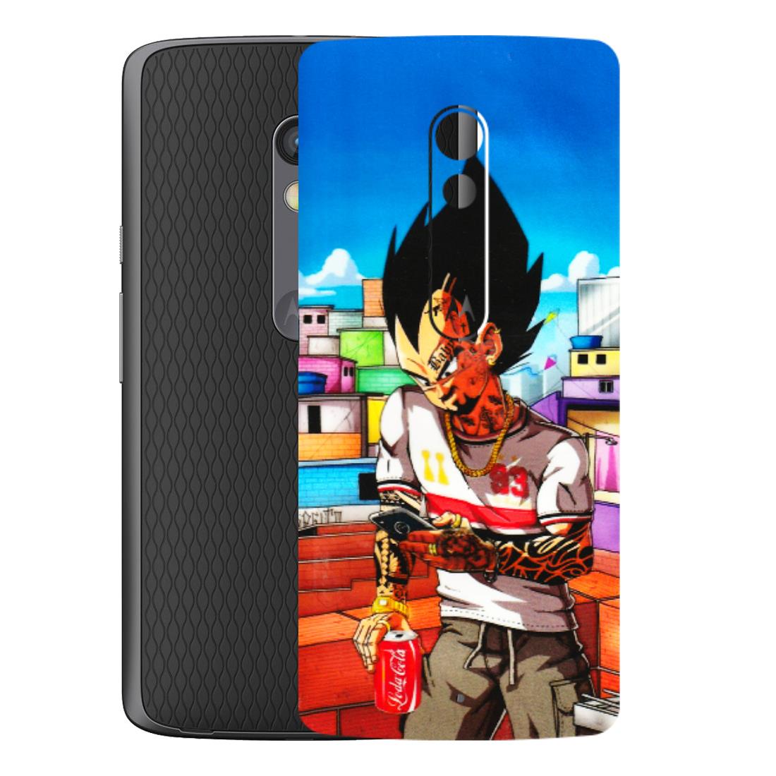 Motorola Phone Skins (All Models) - Vegeta - 3D Embossed Finish (L-136) Motorola Moto X Play