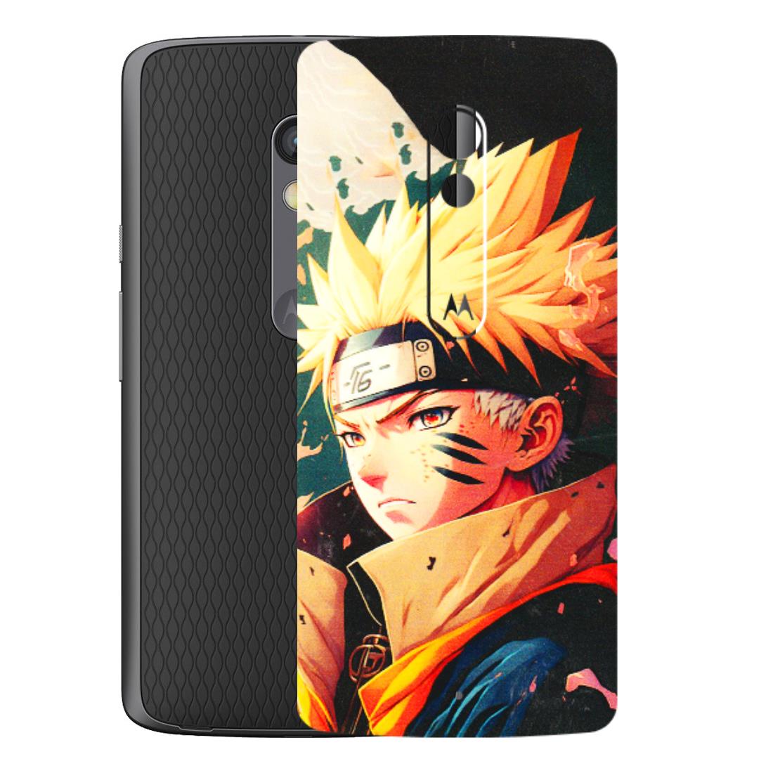 Motorola Phone Skins (All Models) - New Naruto - 3D Embossed Finish (L-148) Motorola Moto X Play