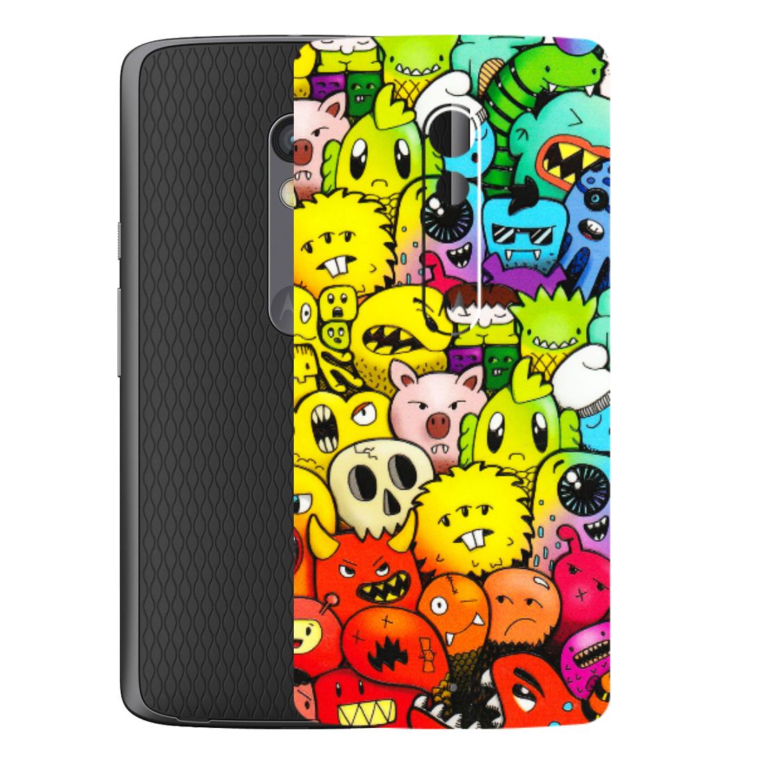 Motorola Phone Skins (All Models) - Angry Funkies - 3D Embossed Finish (L-169) Motorola Moto X Play