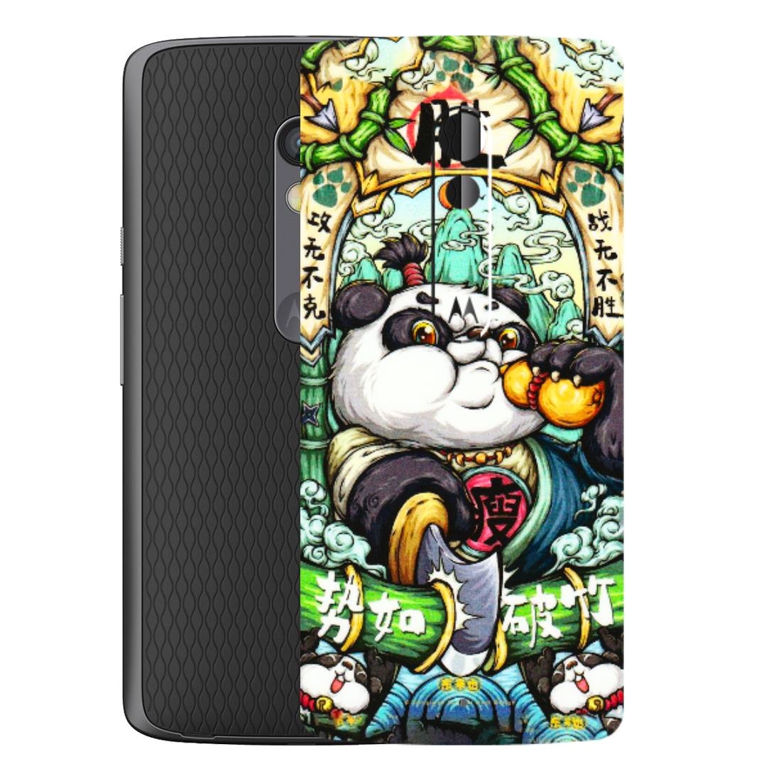 Motorola Phone Skins (All Models) - Royal Rich Panda - 3D Embossed Finish (L-170) Motorola Moto X Play