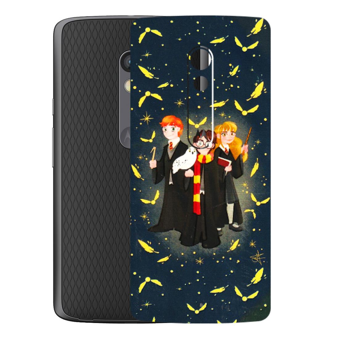 Motorola Phone Skins (All Models) - Harry Potter - 3D Embossed Finish (L-183) Motorola Moto X Play