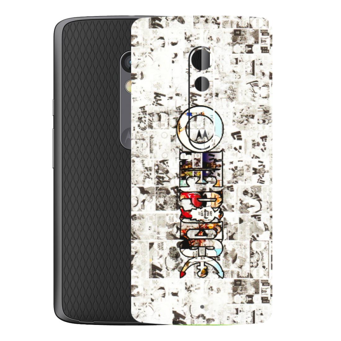 Motorola Phone Skins (All Models) - One Piece Manga - 3D Embossed Finish (L-26) Motorola Moto X Play