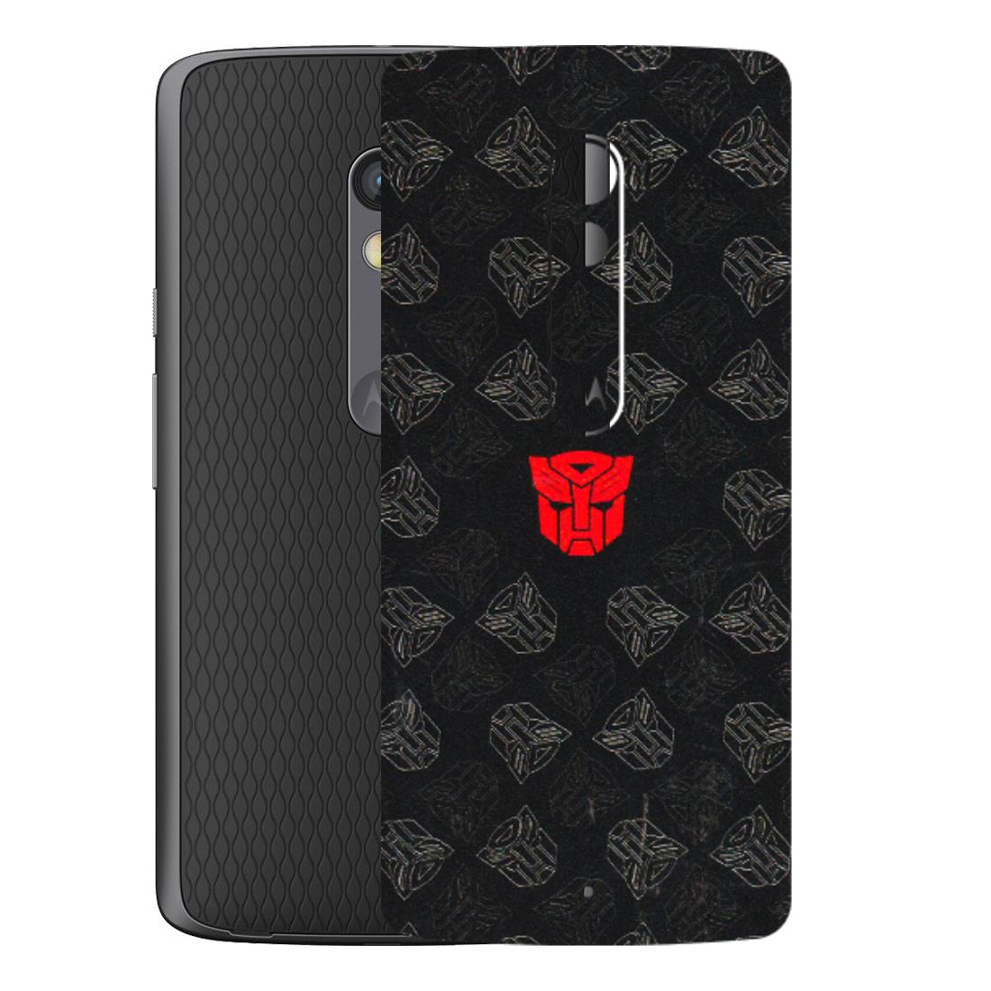 Motorola Phone Skins (All Models) - Transformers Devastation - 3D Embossed Finish (L-301) Motorola Moto X Play