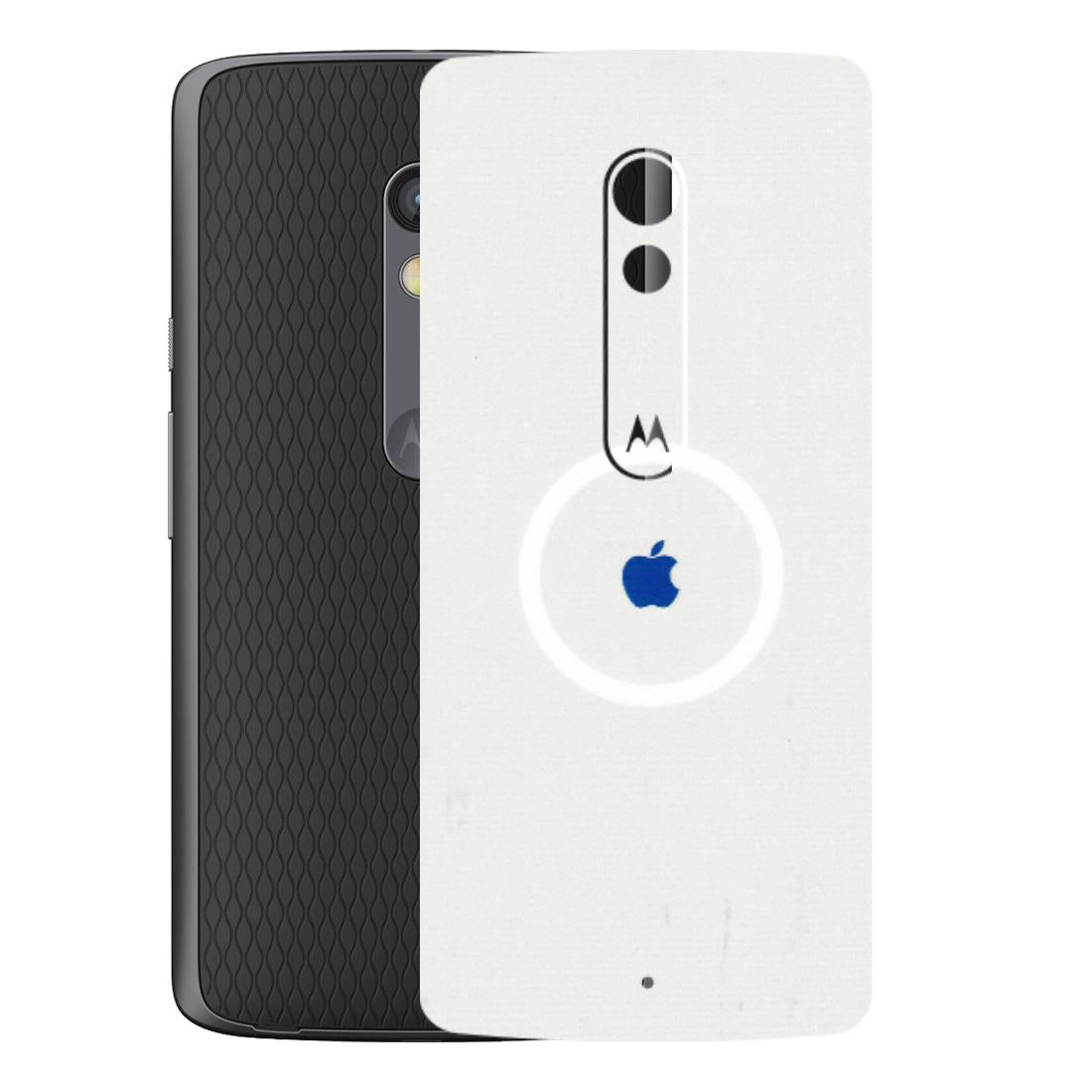 Motorola Phone Skins (All Models) - iPhone Magsafe Logo - 3D Embossed Finish (L-320) Motorola Moto X Play