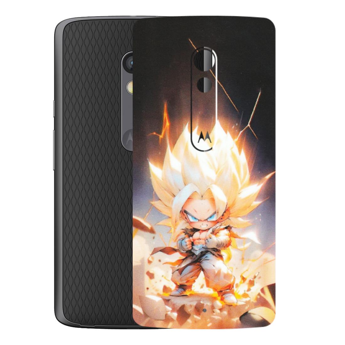Motorola Phone Skins (All Models) - Goku Dragon Cute Anime - Matte Finish (M-131) Motorola Moto X Play