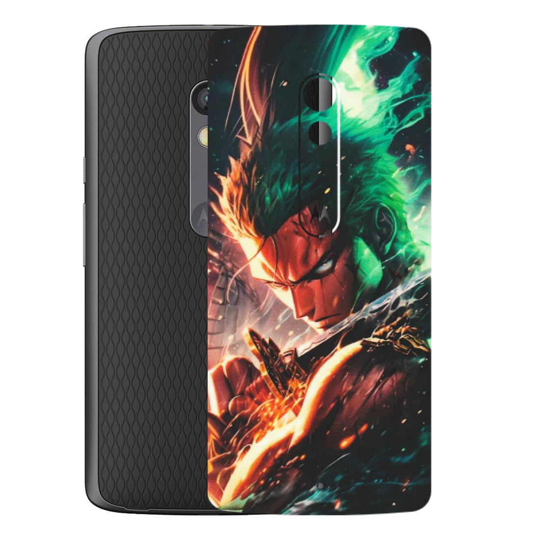 Motorola Phone Skins (All Models) - Anime Gojo Sword - Matte Finish (M-32) Motorola Moto X Play