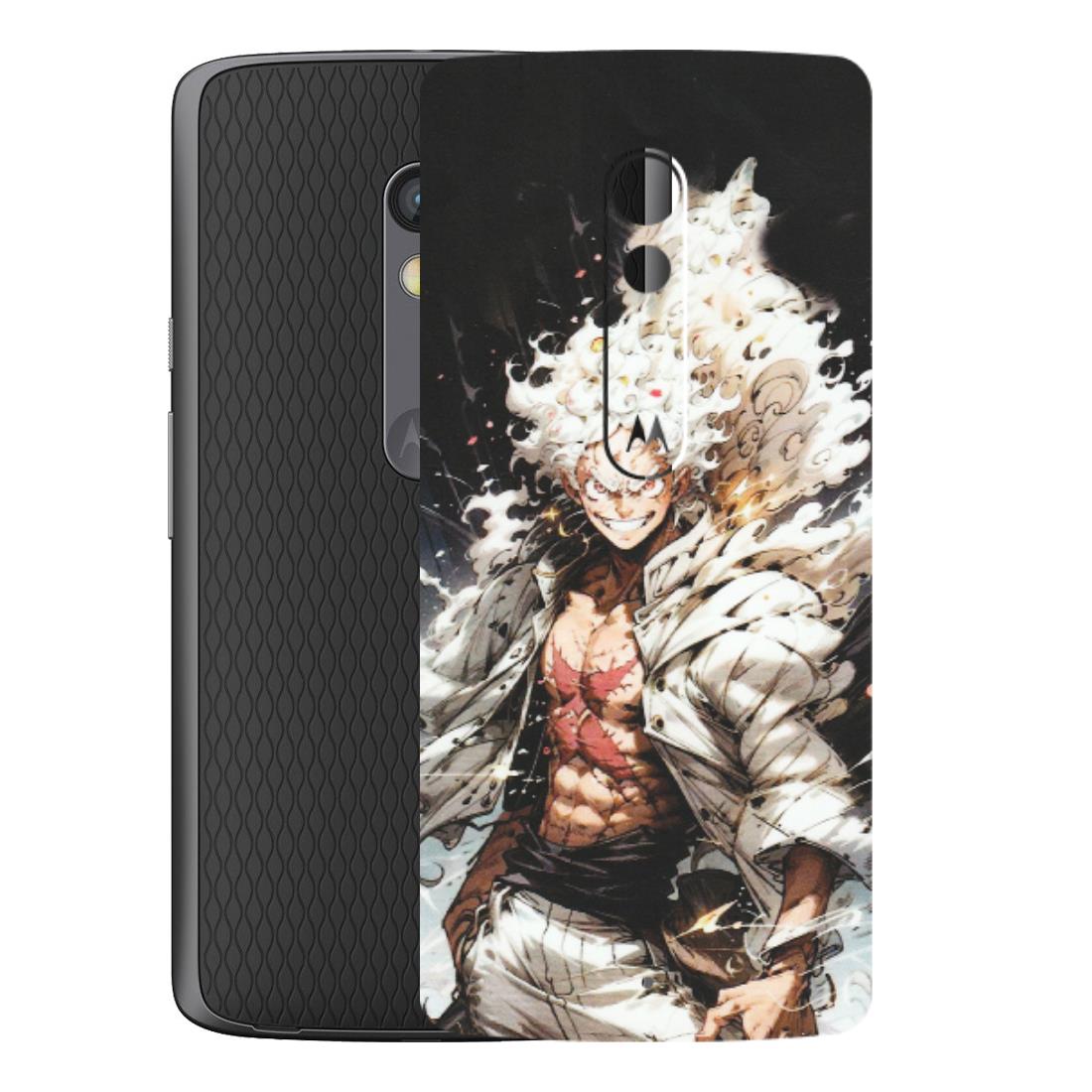 Motorola Phone Skins (All Models) - Anime Angry Classy Character - Matte Finish (M-34) Motorola Moto X Play
