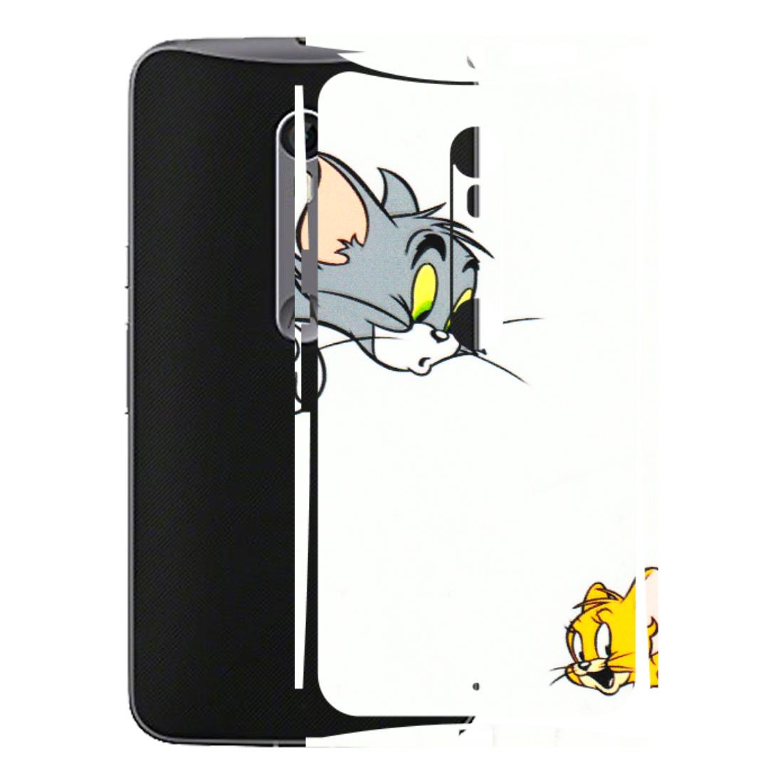 Motorola Phone Skins (All Models) - Cute Tom And Jerry - 3D Embossed Finish (L-220) Motorola Moto X Style