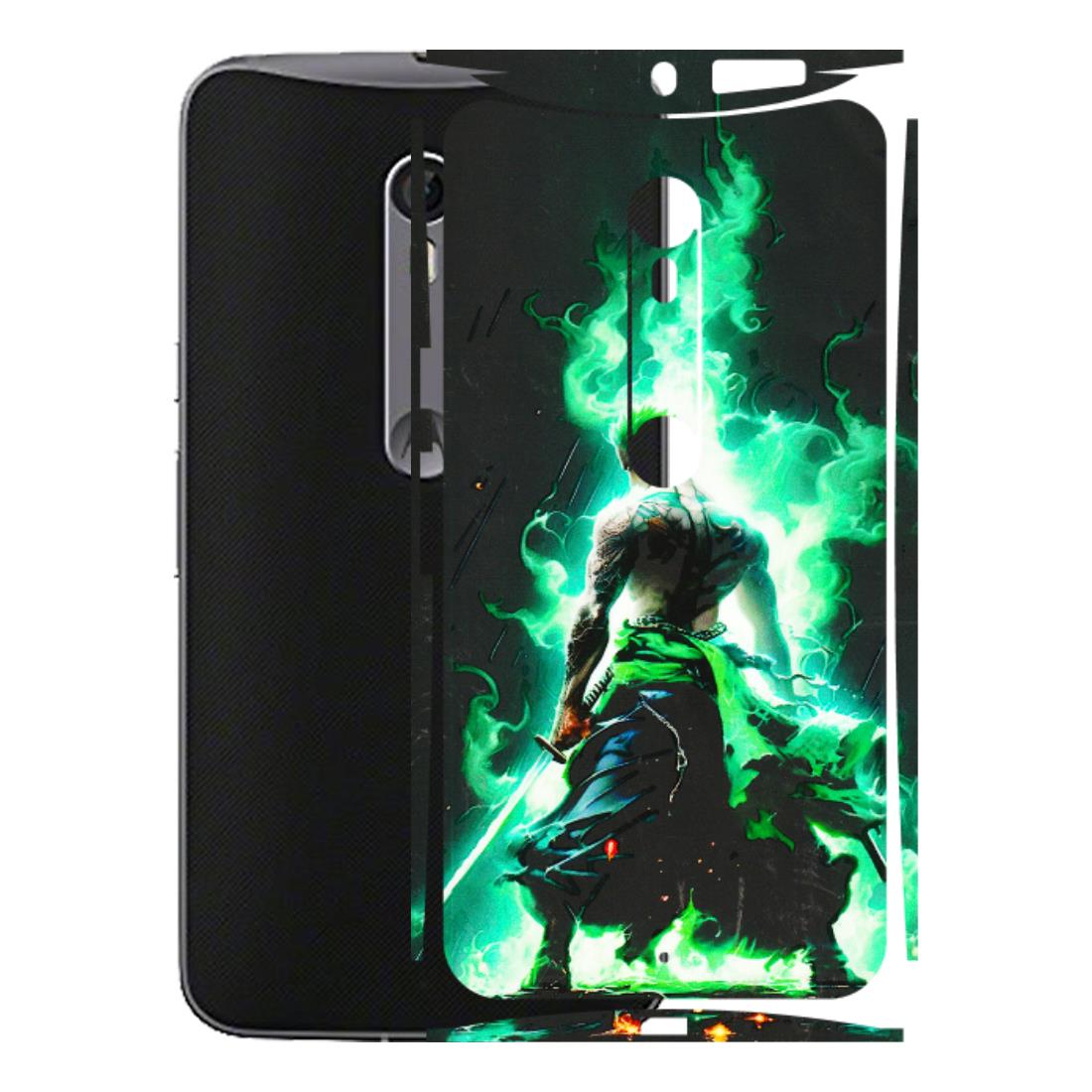 Motorola Phone Skins (All Models) - Zoro Sword - 3D Embossed Finish (L-241) Motorola Moto X Style