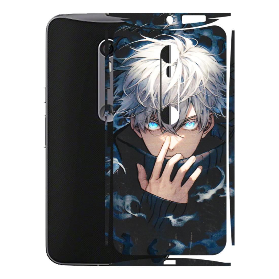 Motorola Phone Skins (All Models) - New Jujutsu Kaisen Anime - 3D Embossed Finish (L-313) Motorola Moto X Style