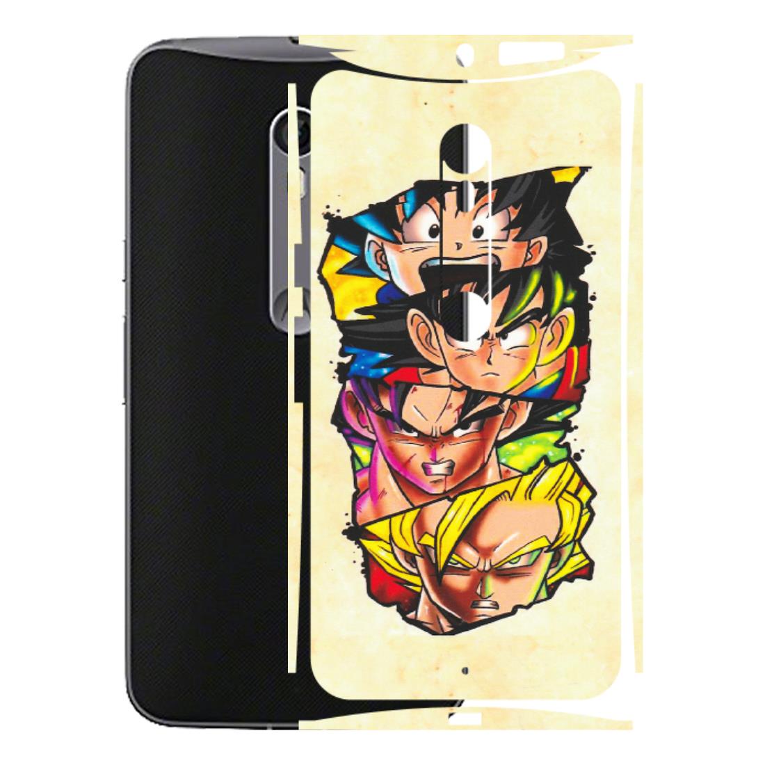 Motorola Phone Skins (All Models) - Angry Multi Anime - Matte Finish (M-113) Motorola Moto X Style