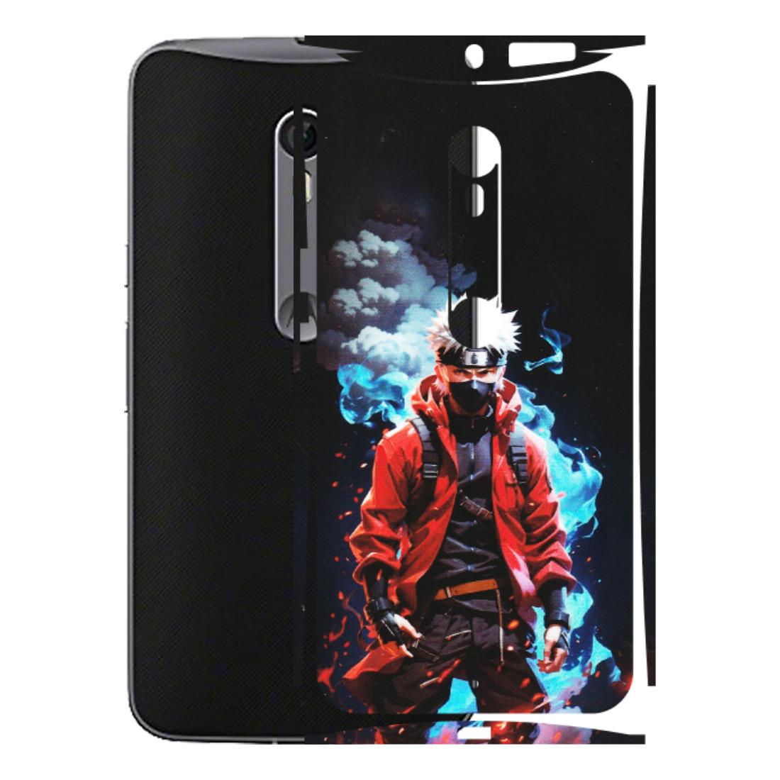 Motorola Phone Skins (All Models) - Kakashi Hatake Naruto - Matte Finish (M-60) Motorola Moto X Style