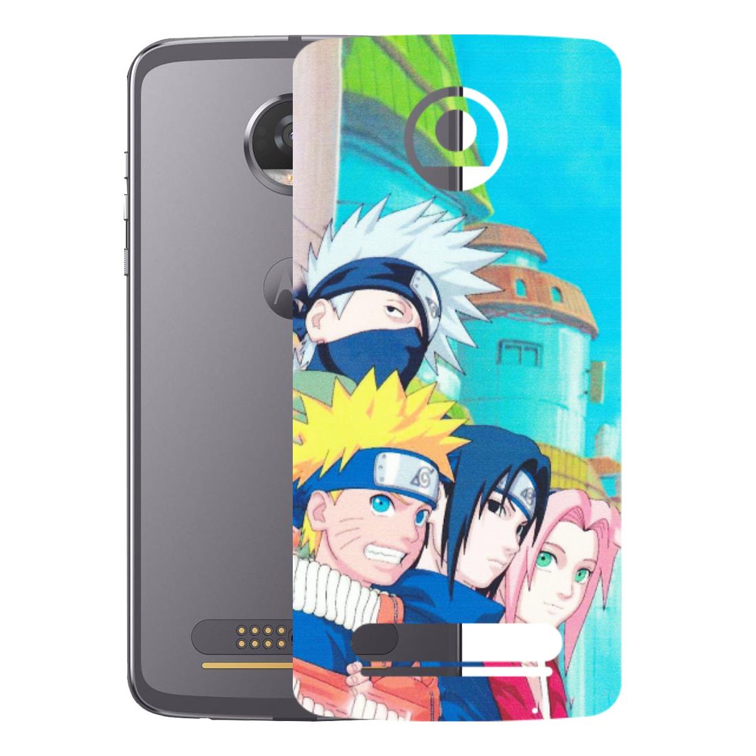 Motorola Phone Skins (All Models) - Team Minato And Kakashi - Matte Finish (M-101) Motorola Moto Z2 Play