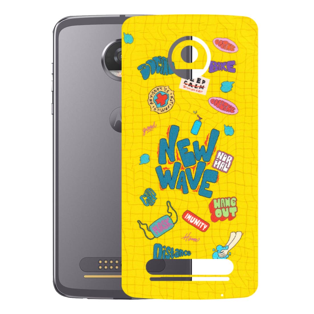 Motorola Phone Skins (All Models) - New Wave Life - Matte Finish (M-17) Motorola Moto Z2 Play
