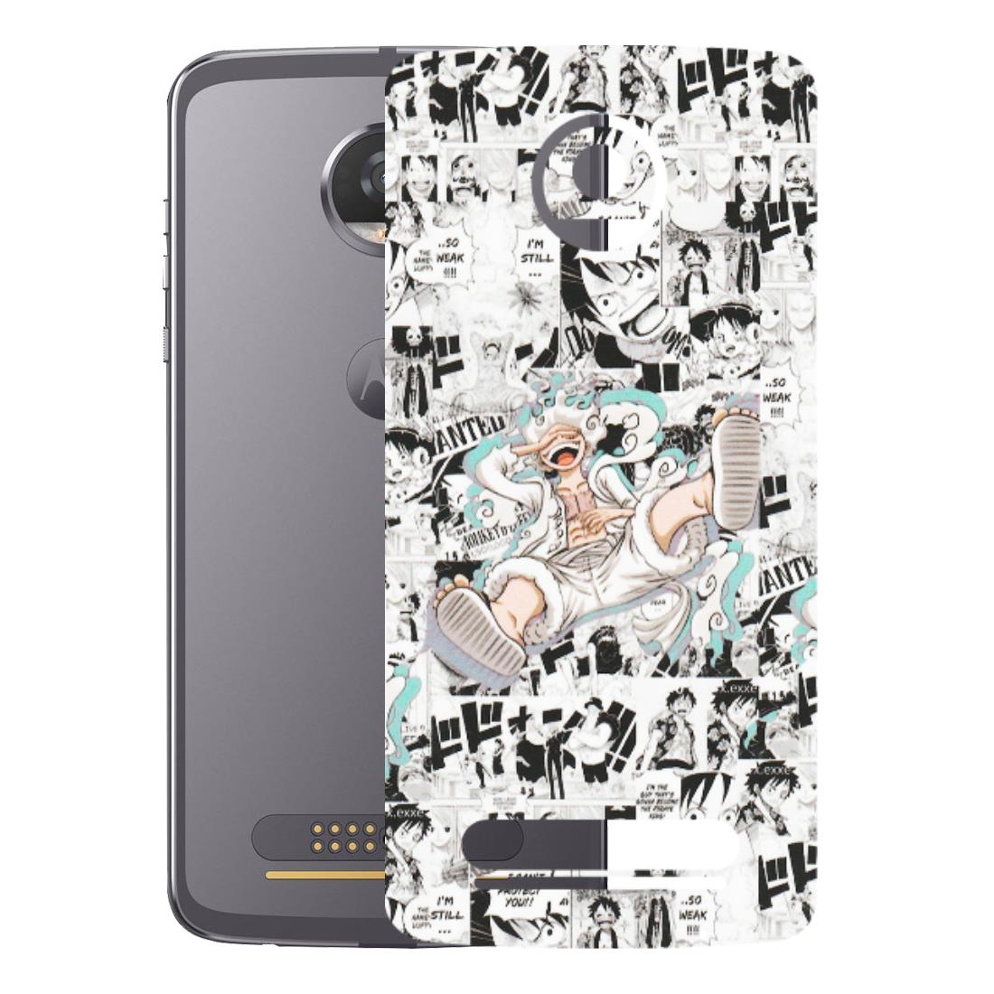 Motorola Phone Skins (All Models) - Hi Hello Doodles - Matte Finish (M-25) Motorola Moto Z2 Play