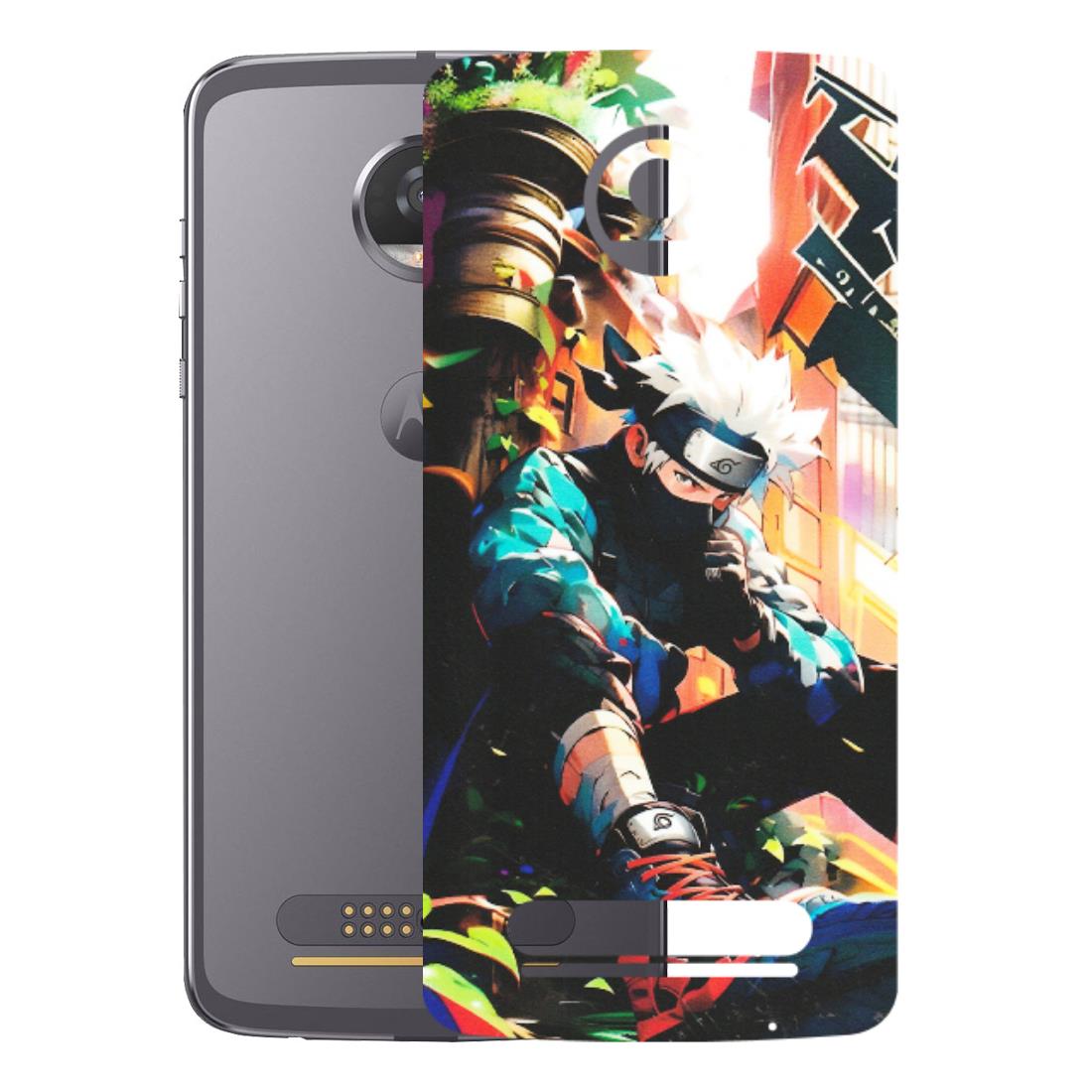 Motorola Phone Skins (All Models) - Ash & Pikachu - Matte Finish (M-26) Motorola Moto Z2 Play