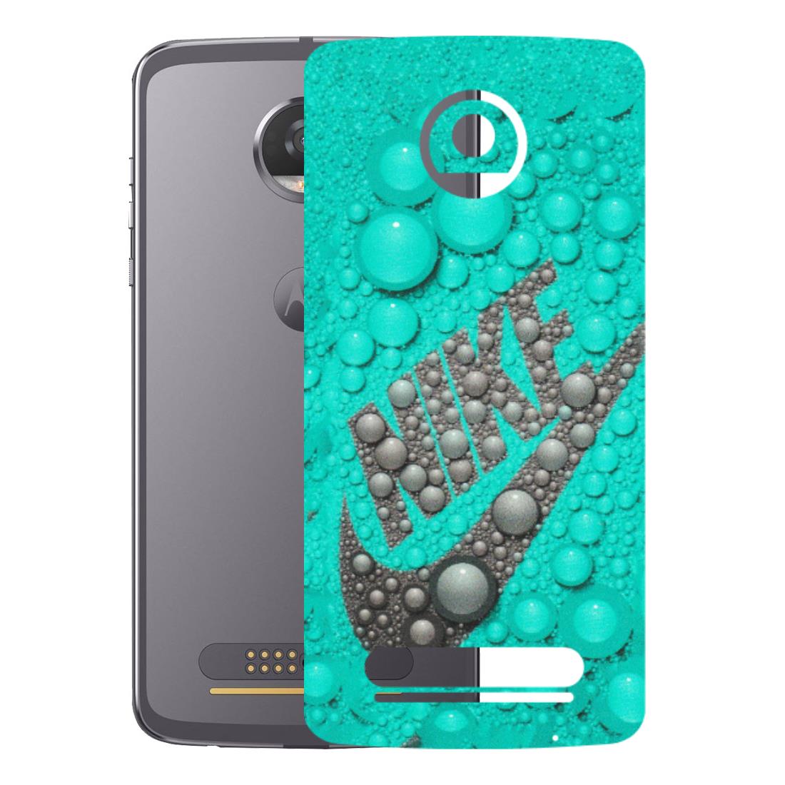 Motorola Phone Skins (All Models) - Shoe Brand Bubbles - Matte Finish (M-42) Motorola Moto Z2 Play