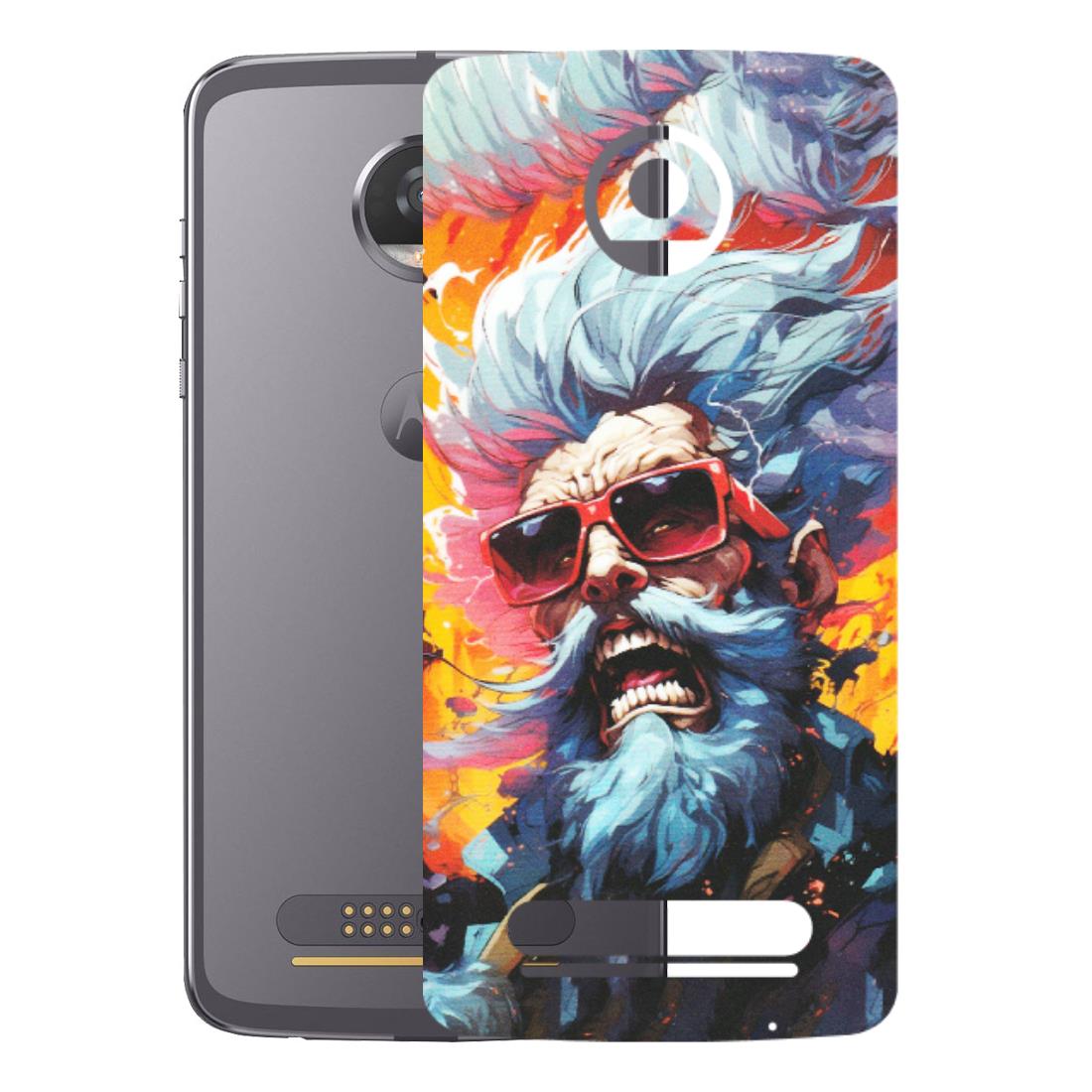 Motorola Phone Skins (All Models) - Daddy Cool Character - Matte Finish (M-43) Motorola Moto Z2 Play