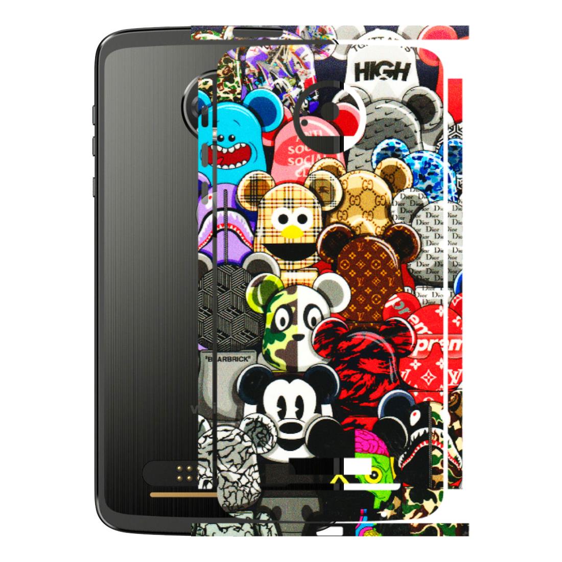 Motorola Phone Skins (All Models) - More Mickey Mouses - 3D Embossed Finish (L-118) Motorola Moto Z
