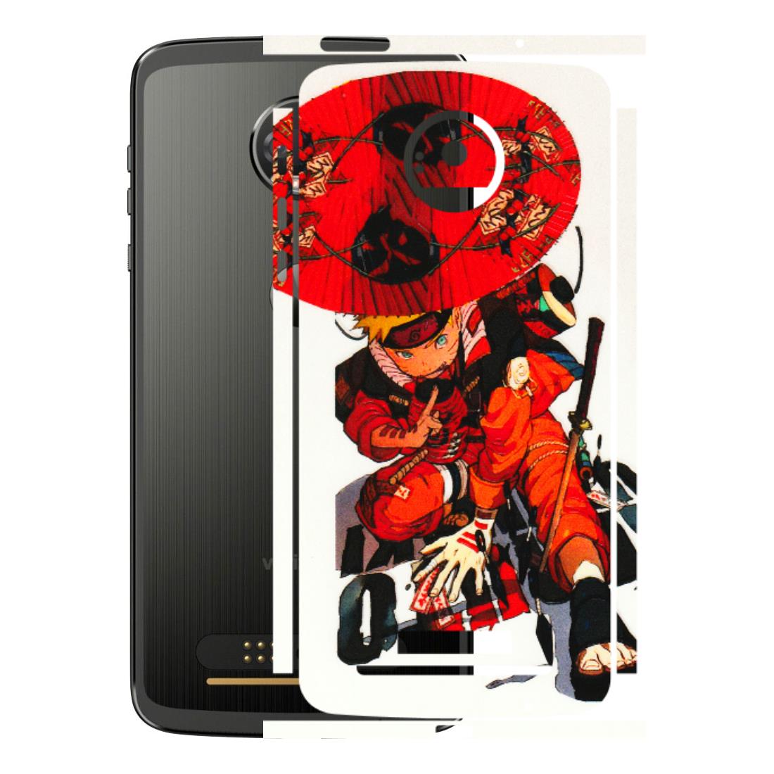 Motorola Phone Skins (All Models) - Naruto - 3D Embossed Finish (L-208) Motorola Moto Z