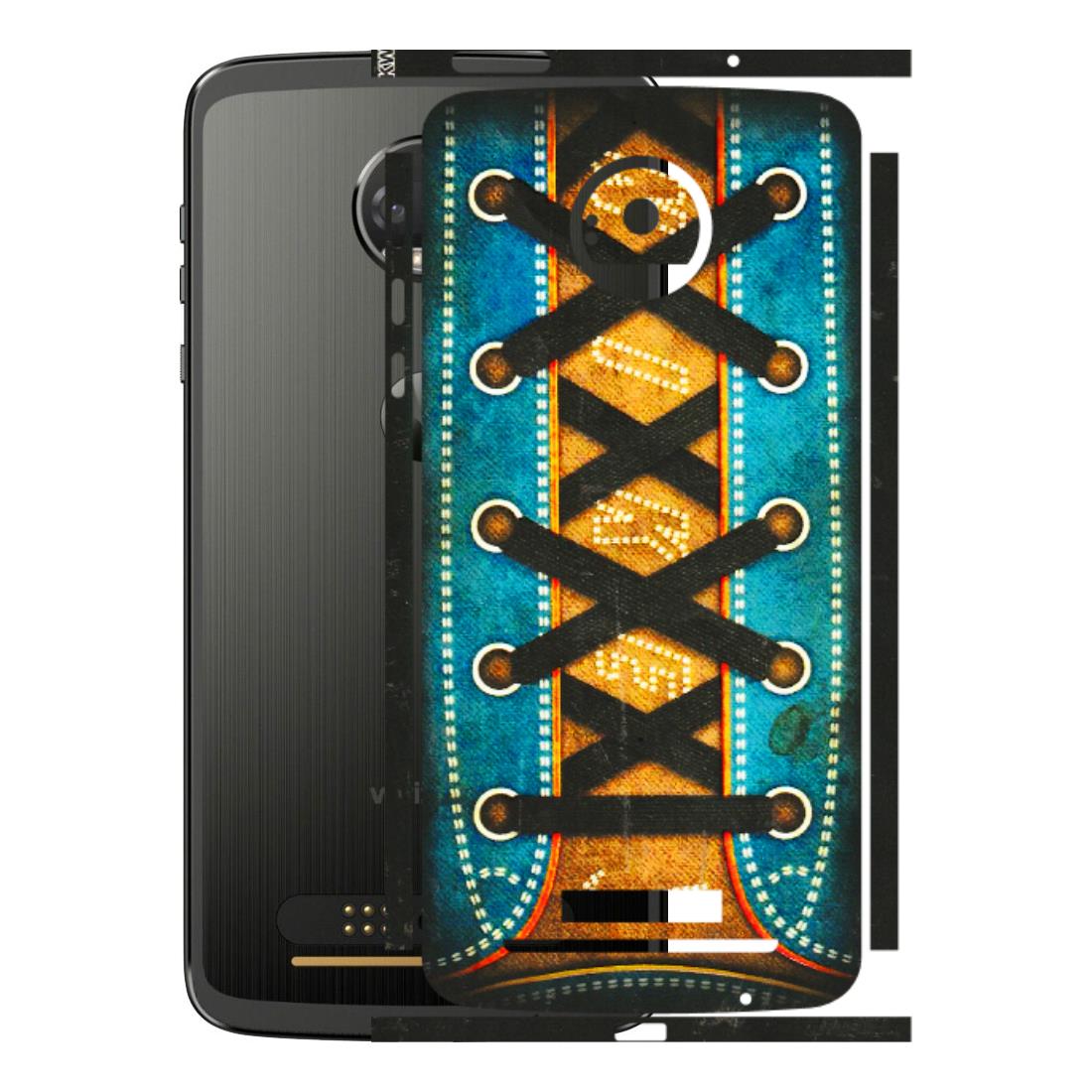 Motorola Phone Skins (All Models) - Sneakers Lover Nike - 3D Embossed Finish (L-262) Motorola Moto Z