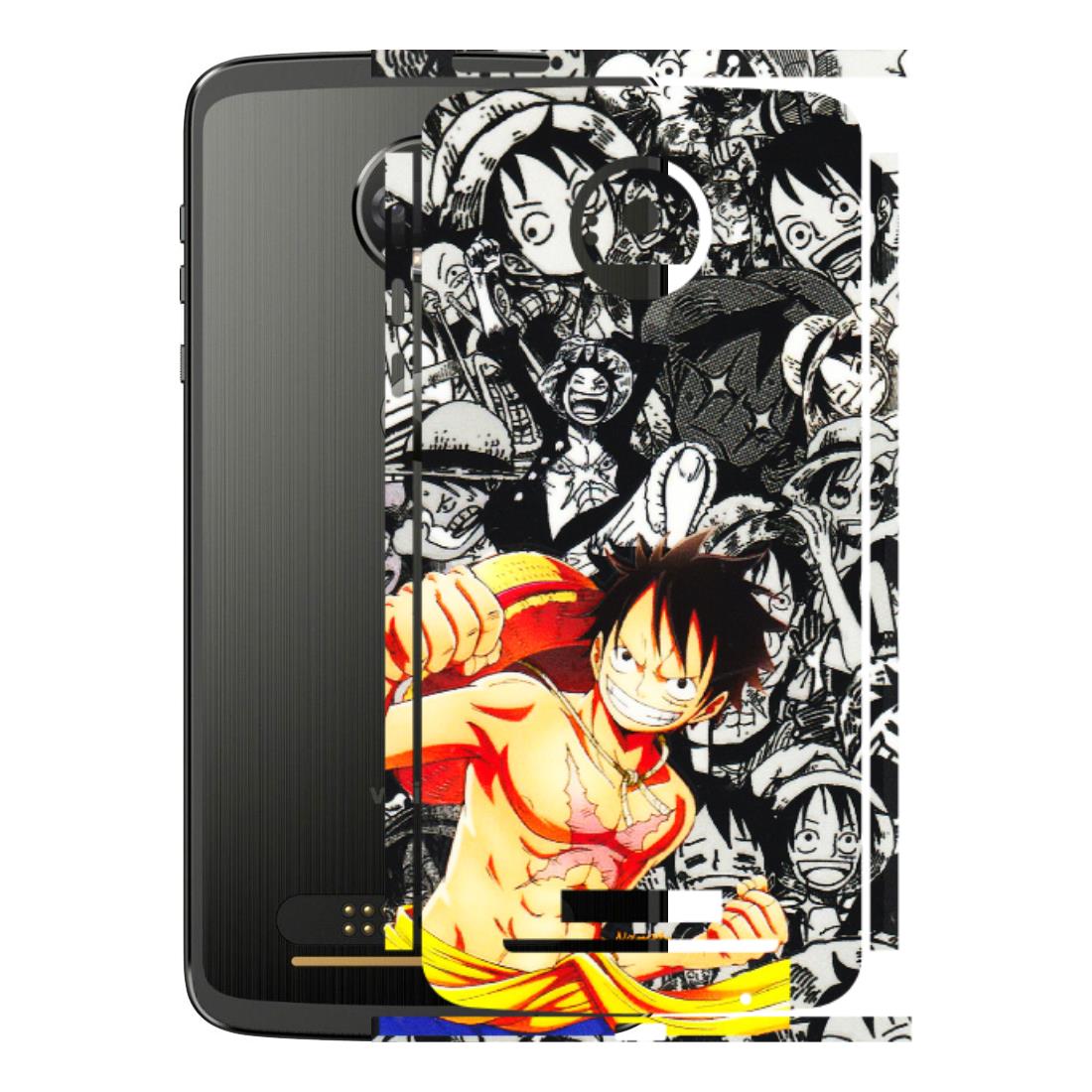 Motorola Phone Skins (All Models) - Anime Comics Games Doodles - 3D Embossed Finish (L-27) Motorola Moto Z
