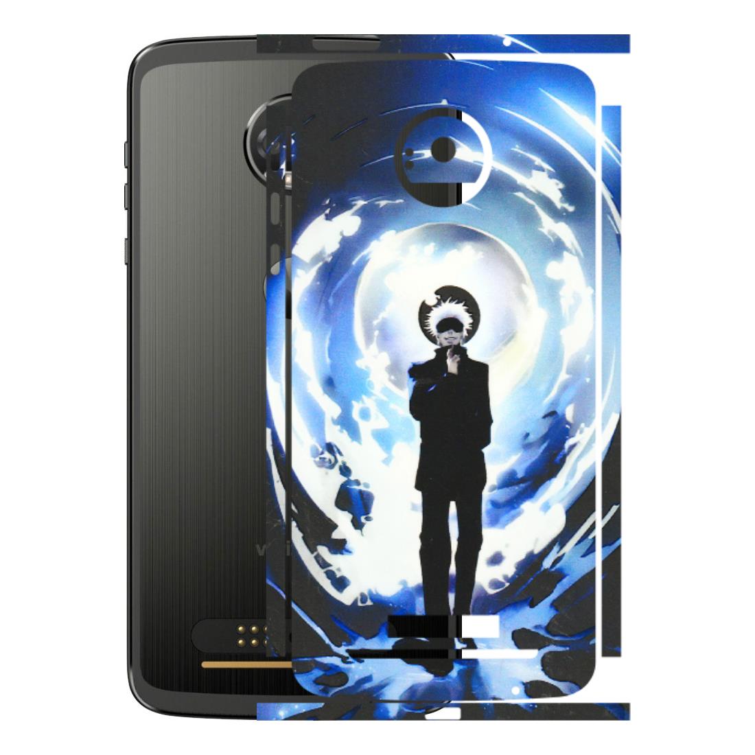 Motorola Phone Skins (All Models) - Jujustu Kaisen Anime Manga - 3D Embossed Finish (L-317) Motorola Moto Z
