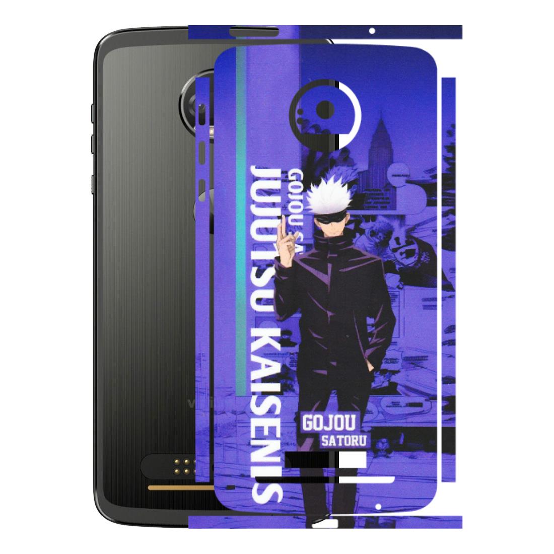 Motorola Phone Skins (All Models) - Jujutsu Kaisen Gojo - Matte Finish (M-05) Motorola Moto Z