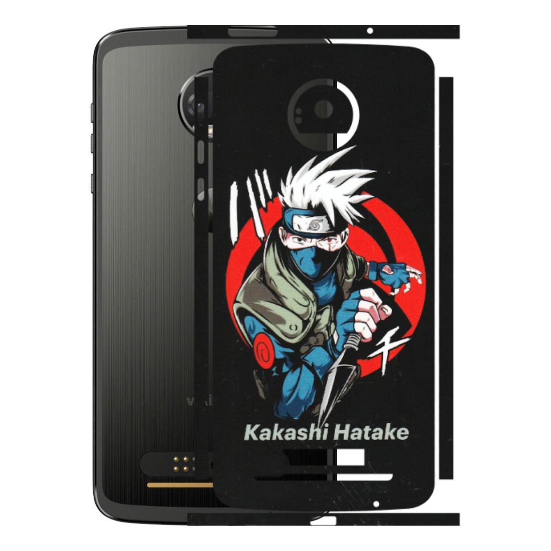 Motorola Phone Skins (All Models) - Naruto Kakashi Hatake Killer - Matte Finish (M-114) Motorola Moto Z