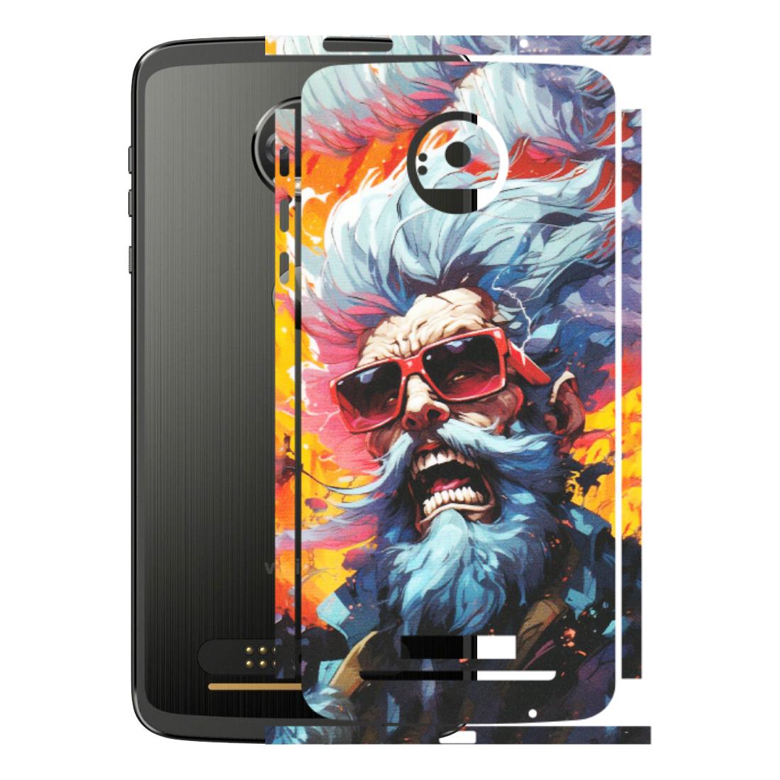 Motorola Phone Skins (All Models) - Daddy Cool Character - Matte Finish (M-43) Motorola Moto Z