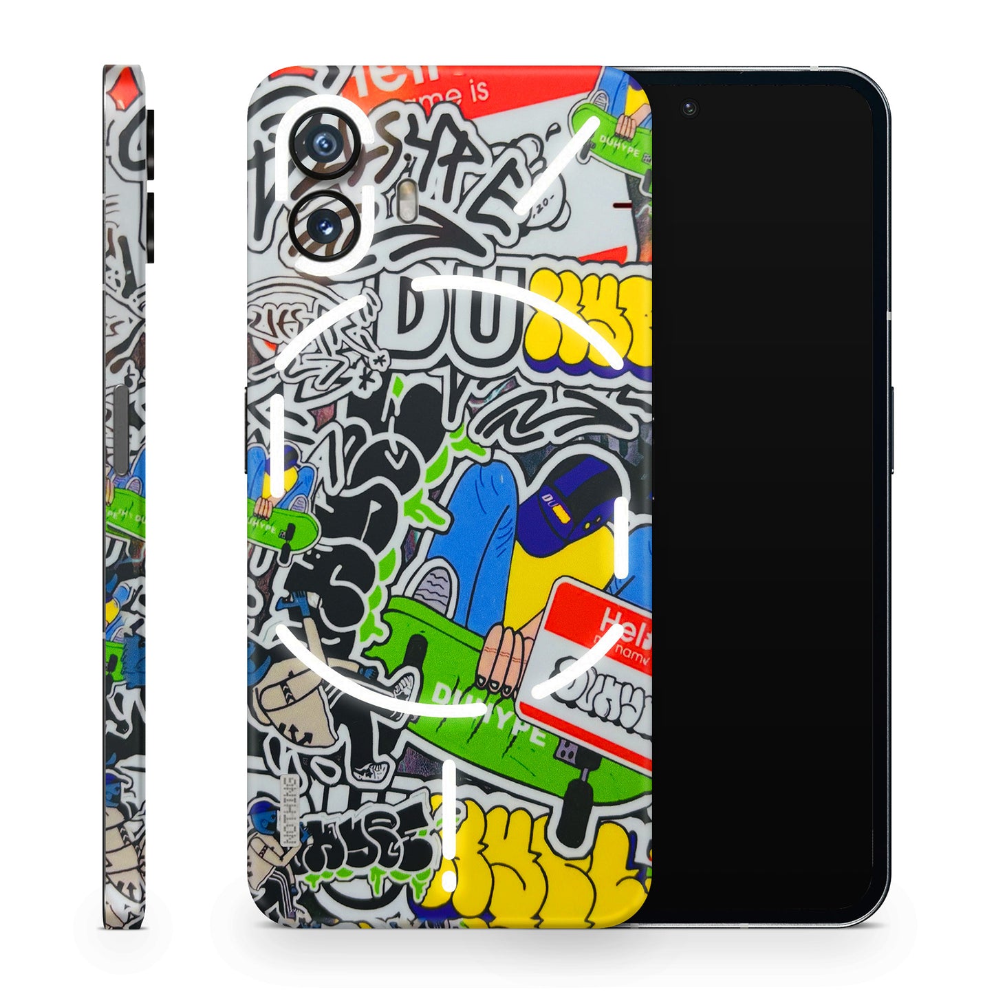 Dope Graffiti Matte Finish Phone Skin