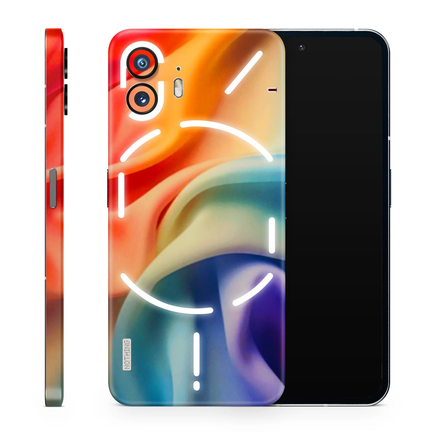 Colourful Silk Cloth Matte Finish Phone Skin - Skinly
