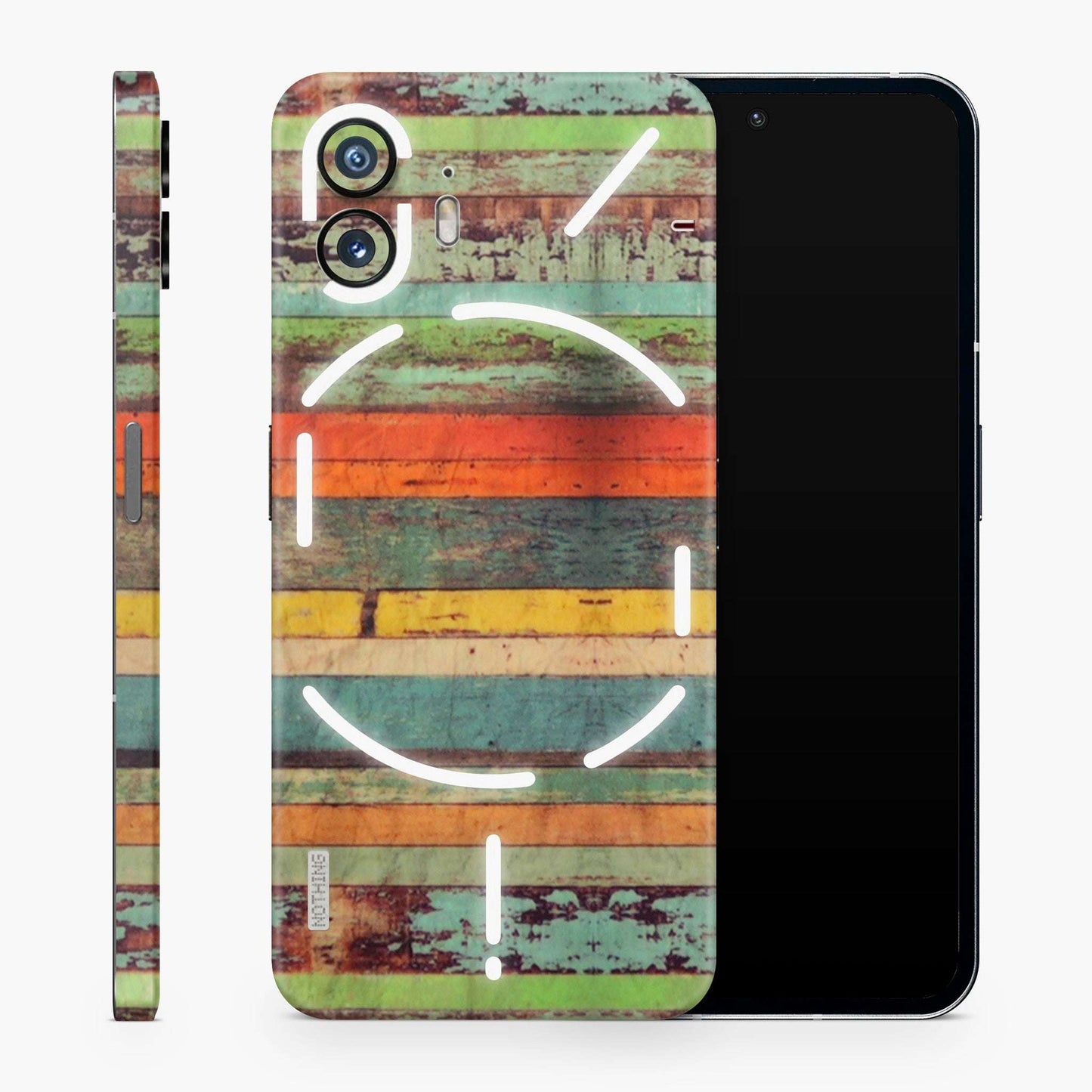 Sober Rustic Line Matte Finish Phone Skin