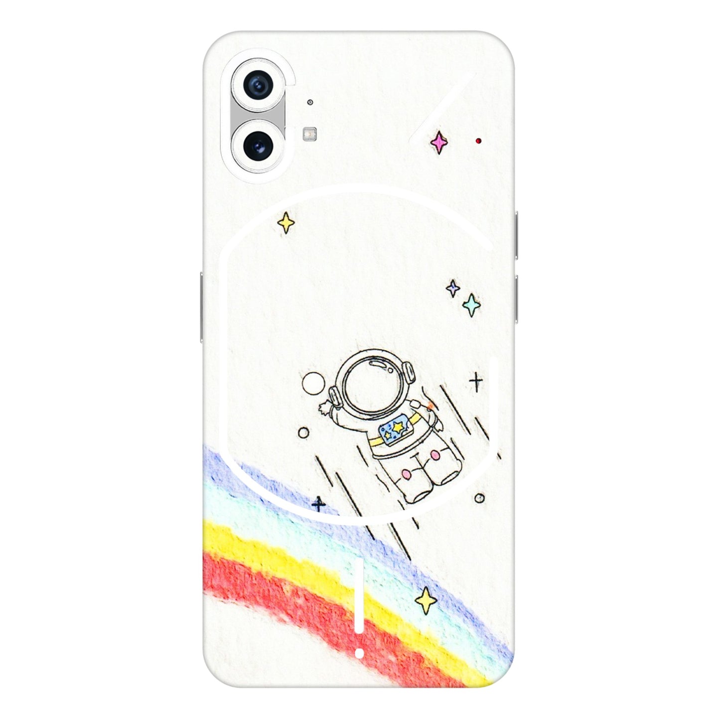 Nothing Phone Skins (All Models) - Milkyway Astronaut - 3D Embossed Finish (L-110) Nothing Phone 1 5G