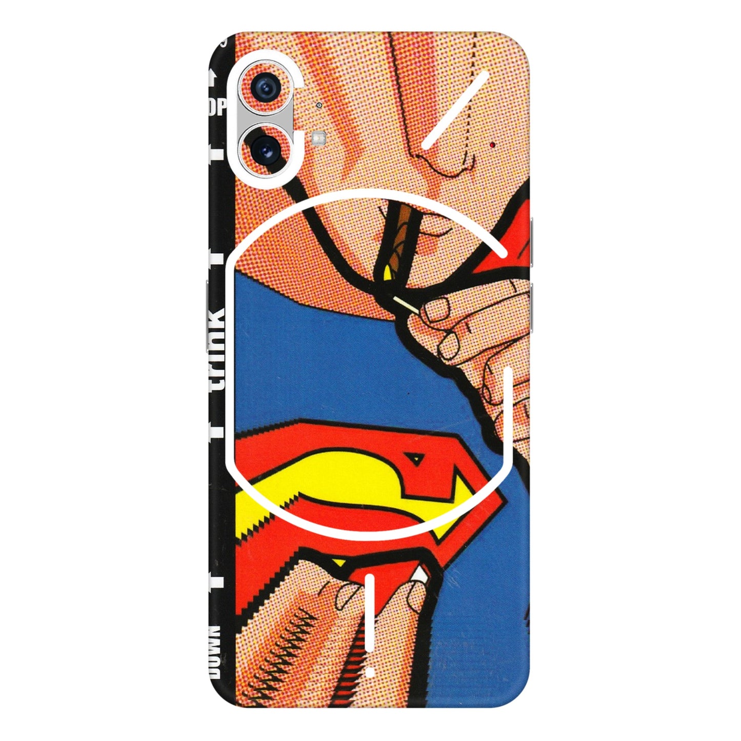 Nothing Phone Skins (All Models) - Superman Sutta - 3D Embossed Finish (L-130) Nothing Phone 1 5G